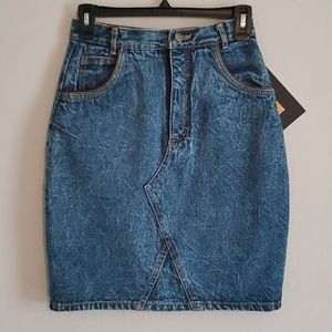 Vintage 80's Denium Skirt